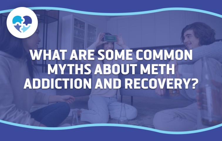 What are the common myths about meth addiction and recovery