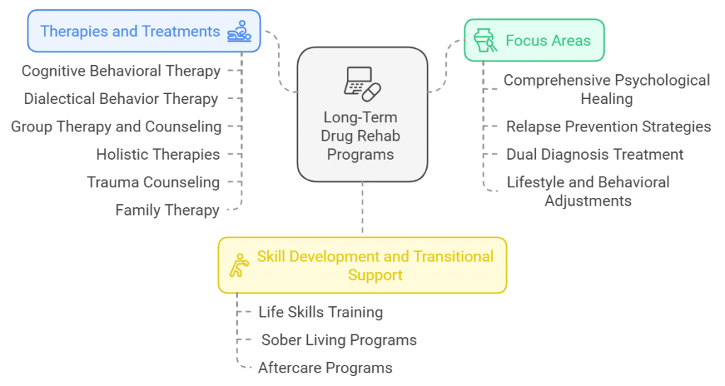 Long-Term Drug Rehab Programs for Dual Diagnosis Treatment and Mental Health Disorders (6 Months–2 Years)