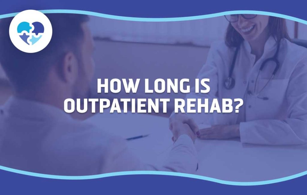 Doctor shaking hands with patient, symbolizing discussion about duration of outpatient rehab treatment at Nirvana Recovery Center.
